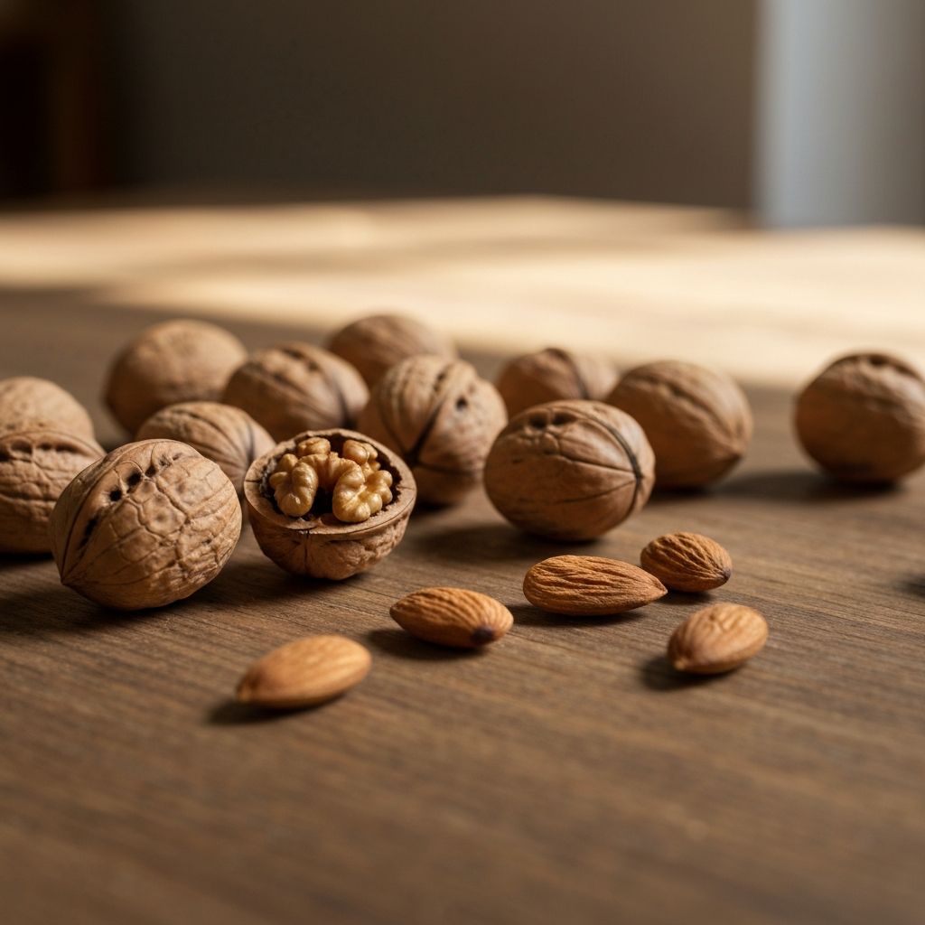 Natürliche Nüsse